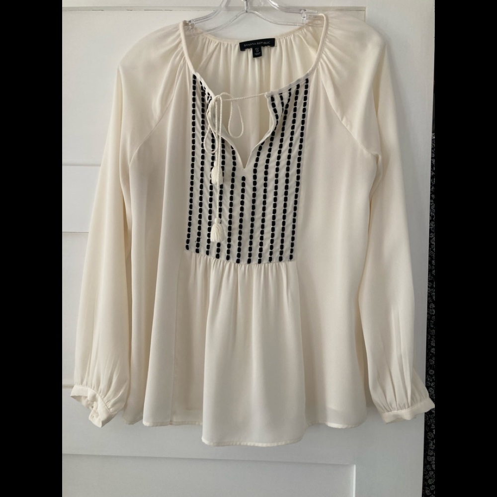 Banana Republic Peasant Blouse